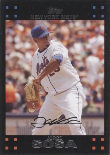2007 Topps Updates & Highlights - Jorge Sosa #UH104