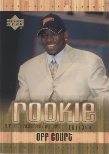 2001-02 Upper Deck Hardcourt - Jason Richardson #117