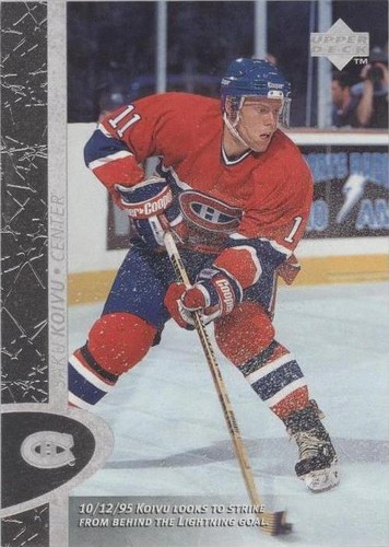 1996-97 Upper Deck - Saku Koivu #82