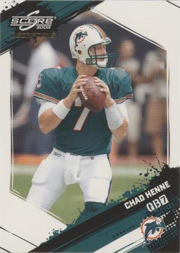 2009 Score Inscriptions Chad Henne #152