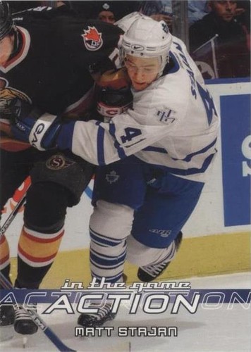 2003-04 In the Game Action - Matt Stajan #503