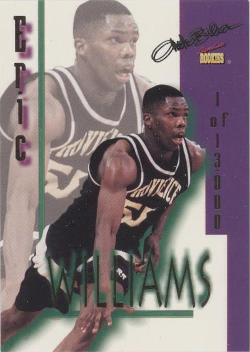 Signature Rookies Autobilia 1995 - Eric Williams #14