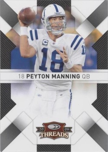 2009 Donruss Threads Peyton Manning #43