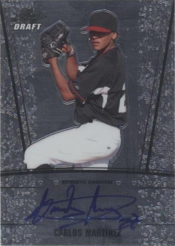 2011 Leaf Metal Draft - Carlos Martinez #AU-CM1