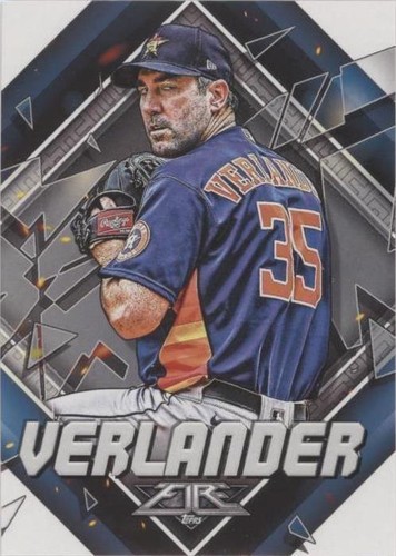 2022 Topps Fire - Justin Verlander #87