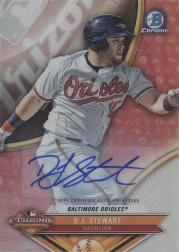 2017 Bowman Chrome - DJ Stewart #AFL-DS