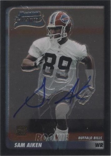 2003 Bowman Chrome Sam Aiken #244