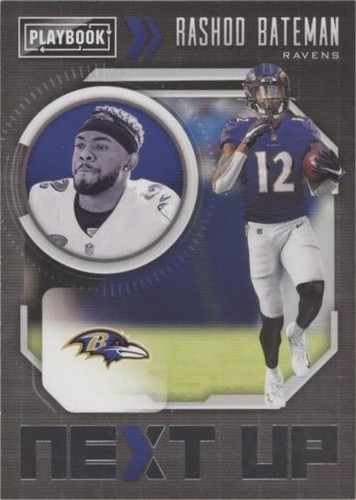 2021 Panini Playbook Rashod Bateman #NXT-RBA