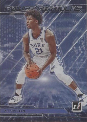 2022-23 Panini Chronicles Draft Picks - AJ Griffin #PF-AJG