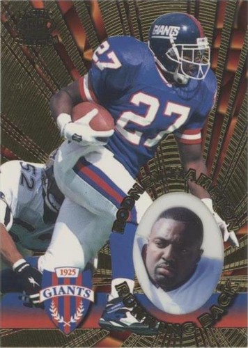 1996 Pacific Invincible Rodney Hampton #I-104