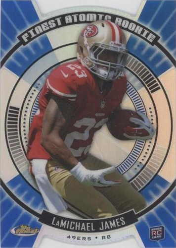 2012 Topps Finest LaMichael James #FAR-LJ