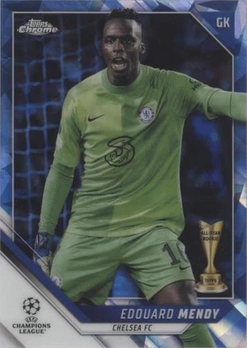 2021-22 Topps Chrome UCL Sapphire Edition Edouard Mendy #164