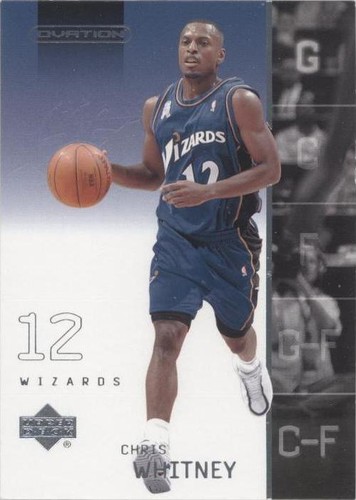 2002-03 Upper Deck Ovation - Chris Whitney #89