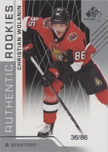 2018-19 Upper Deck SP Game Used - Christian Wolanin #199