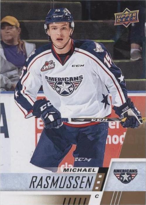 2017-18 Upper Deck CHL - Michael Rasmussen #100