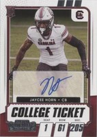 2021 Panini Contenders Draft Picks Jaycee Horn #212