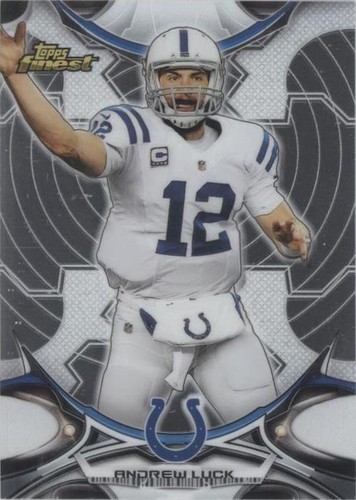 2015 Topps Finest Andrew Luck #25