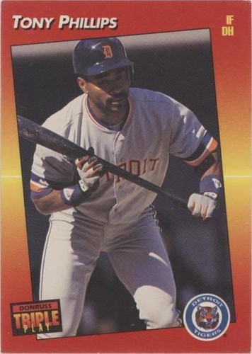 1992 Donruss Triple Play - Tony Phillips #218
