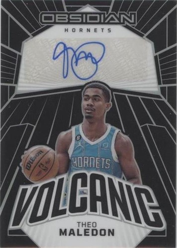 2022-23 Panini Obsidian - Théo Maledon #VS-MTO