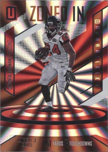 2016 Panini Unparalleled Devonta Freeman #ZI-5