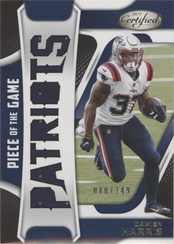 2021 Panini Certified Damien Harris #POG-DH