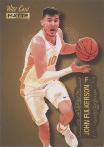 2022-23 Wild Card Matte Draft - John Fulkerson #MB-36