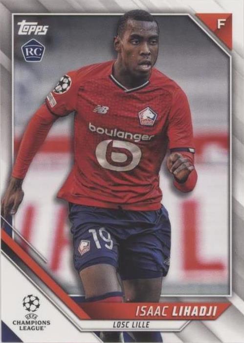 2021-22 Topps UCL Collection Isaac Lihadji #185
