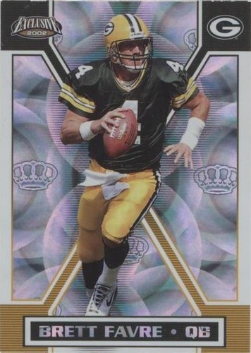 2002 Pacific Exclusive Brett Favre #63
