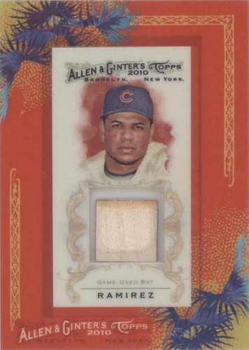 2010 Topps Allen & Ginter's - Aramis Ramirez #AGR-ARA