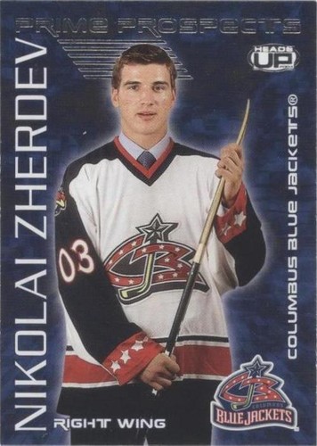2003-04 Pacific Heads Up - Nikolai Zherdev #7
