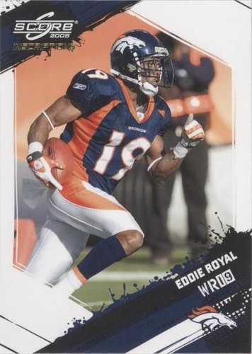 2009 Score Inscriptions Eddie Royal #88