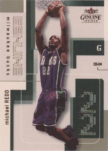 2003-04 Fleer Genuine Insider - Michael Redd #4