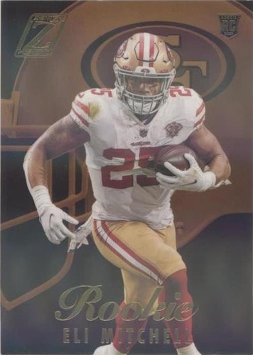 2021 Panini Zenith Elijah Mitchell #80