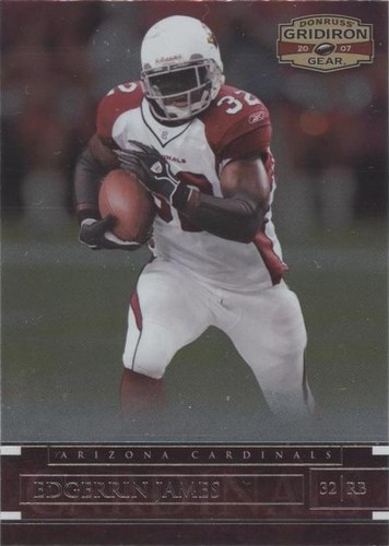 2007 Donruss Gridiron Gear Edgerrin James #38