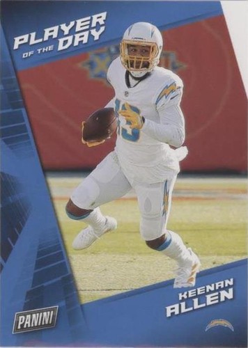 2021 Panini Player of the Day Keenan Allen #23