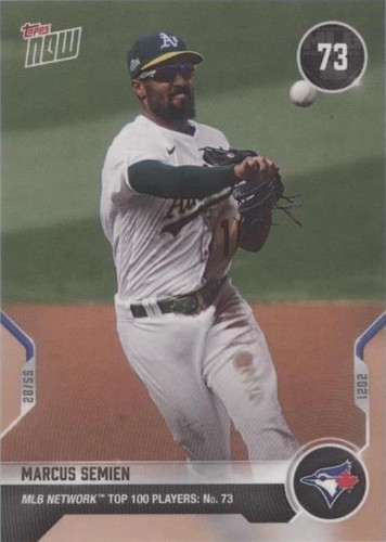 2021 Topps Now MLB Network Top 100 Players - Marcus Semien #T-73