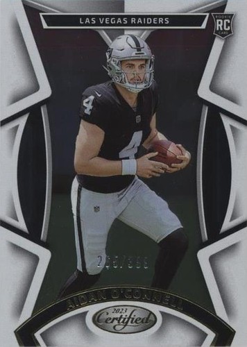 2023 Panini Certified Aidan O'Connell #125