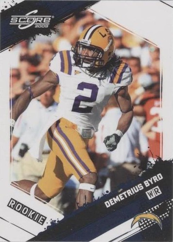 2009 Score Demetrius Byrd #332