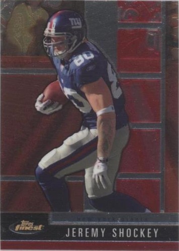 2008 Topps Finest Jeremy Shockey #85