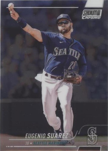 2022 Topps Stadium Club Chrome - Eugenio Suarez #347