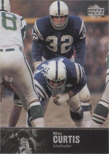 1997 Upper Deck NFL Legends Mike Curtis #95