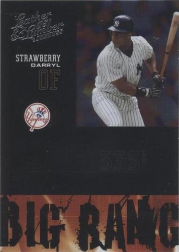 2005 Donruss Leather & Lumber - Darryl Strawberry #BB-7