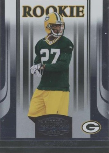 2006 Donruss Gridiron Gear Will Blackmon #199