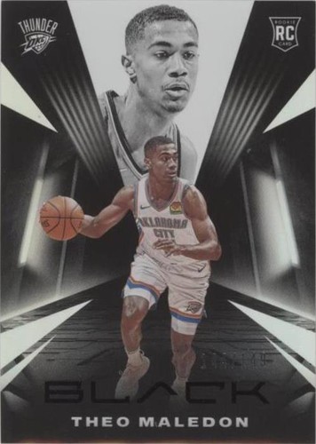 2020-21 Panini Black - Théo Maledon #75