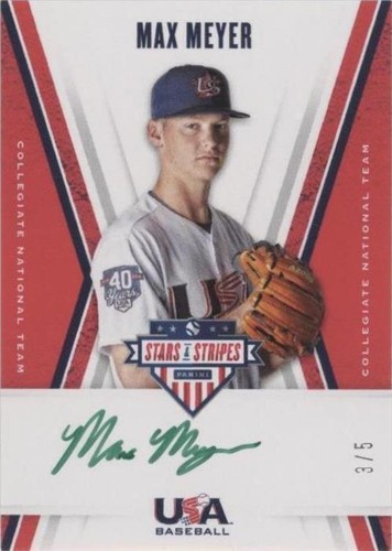 2019 Panini USA Baseball Stars & Stripes - Max Meyer #CNT MM