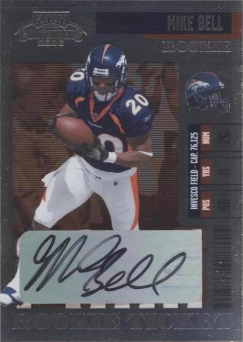 2006 Playoff Contenders Mike Bell #122