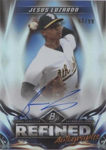 2019 Bowman Platinum - Jesus Luzardo #RA-JL