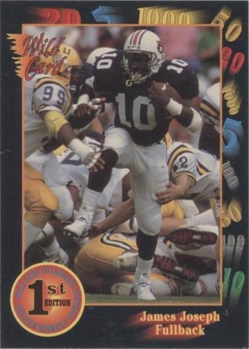 1991 Wild Card Draft James Joseph #58