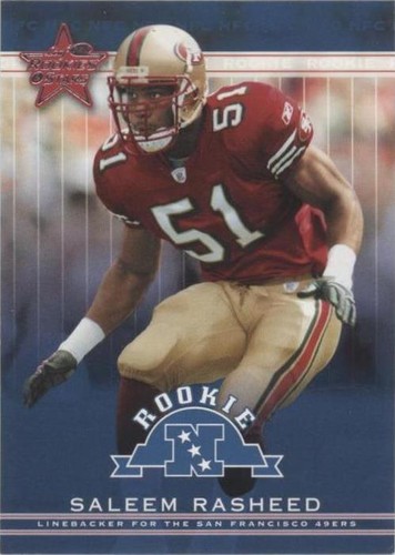 2002 Leaf Rookies & Stars Saleem Rasheed #161