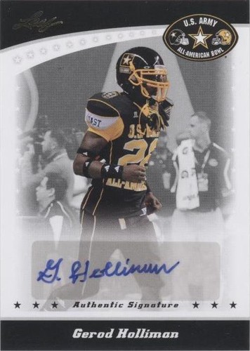 2011 Leaf U.S. Army All-American Bowl Gerod Holliman #BA-GH1